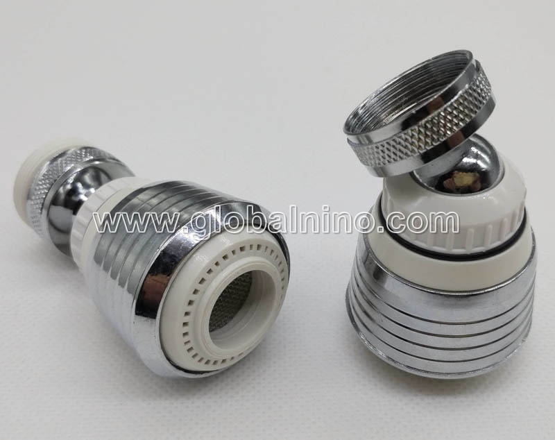 dual function kitchen faucet swivelling aerator